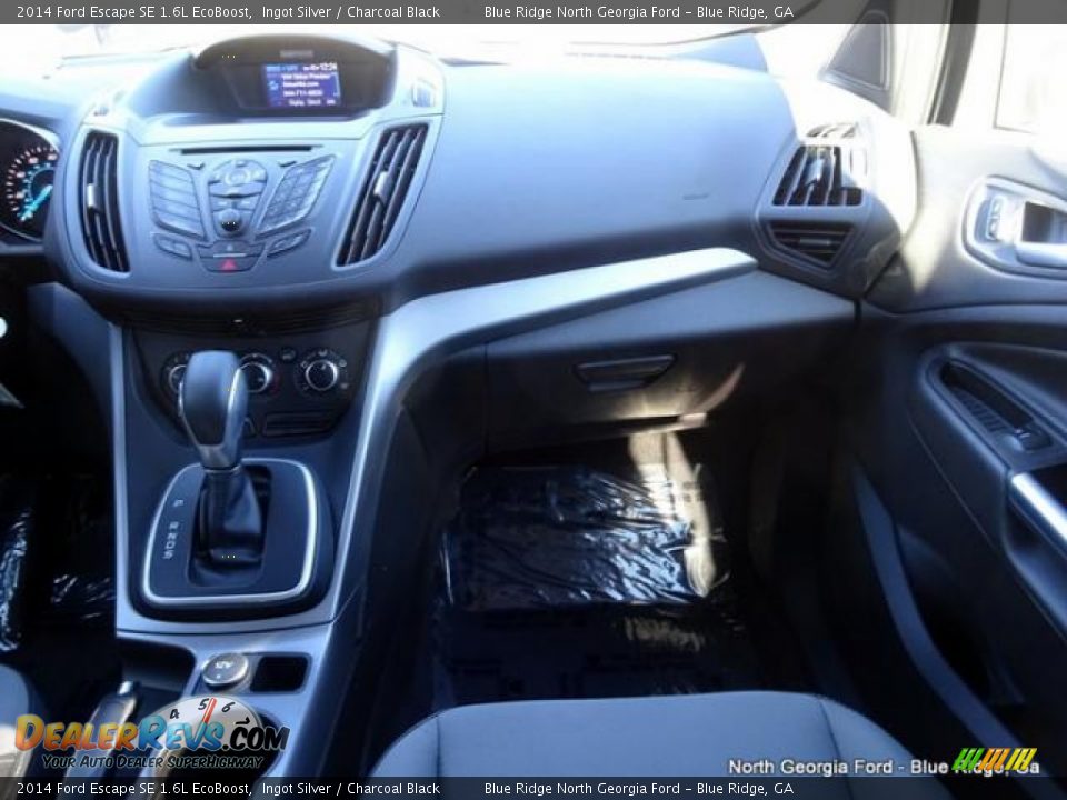 2014 Ford Escape SE 1.6L EcoBoost Ingot Silver / Charcoal Black Photo #19