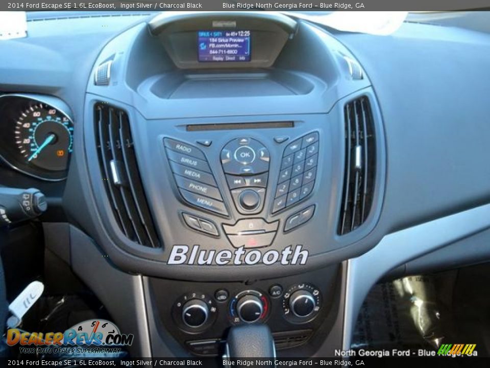 2014 Ford Escape SE 1.6L EcoBoost Ingot Silver / Charcoal Black Photo #21
