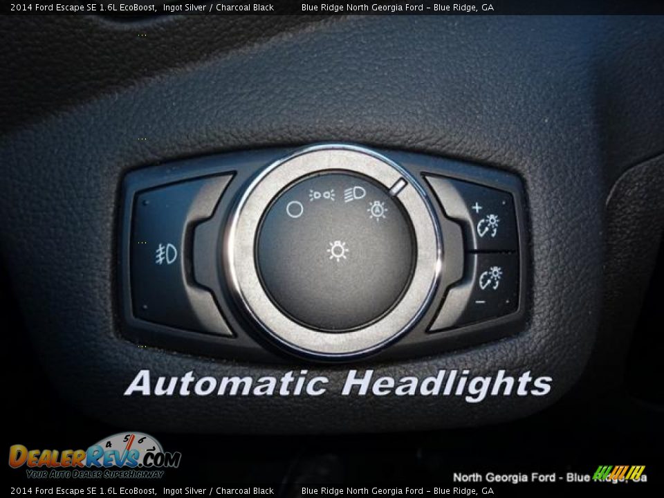 2014 Ford Escape SE 1.6L EcoBoost Ingot Silver / Charcoal Black Photo #25