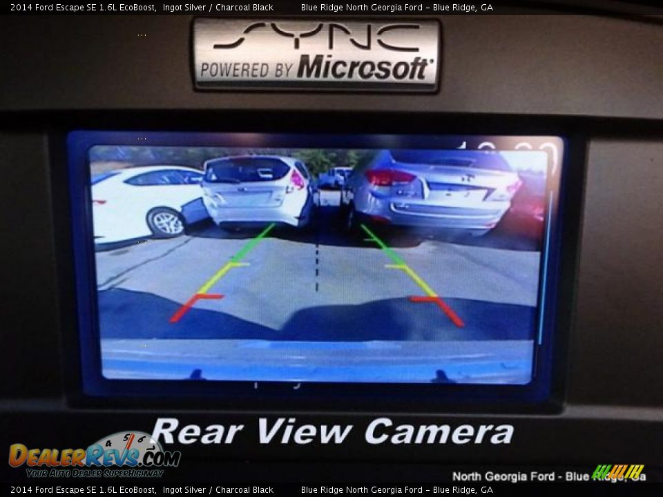 2014 Ford Escape SE 1.6L EcoBoost Ingot Silver / Charcoal Black Photo #26