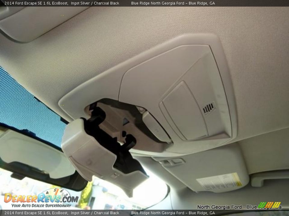 2014 Ford Escape SE 1.6L EcoBoost Ingot Silver / Charcoal Black Photo #27