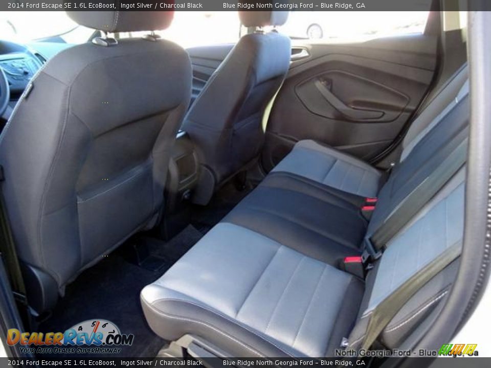 2014 Ford Escape SE 1.6L EcoBoost Ingot Silver / Charcoal Black Photo #33