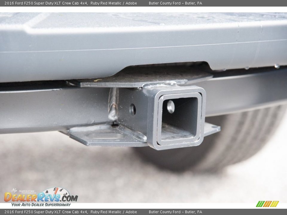2016 Ford F250 Super Duty XLT Crew Cab 4x4 Ruby Red Metallic / Adobe Photo #5