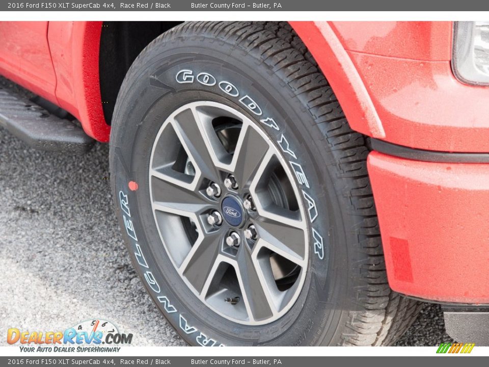 2016 Ford F150 XLT SuperCab 4x4 Race Red / Black Photo #2