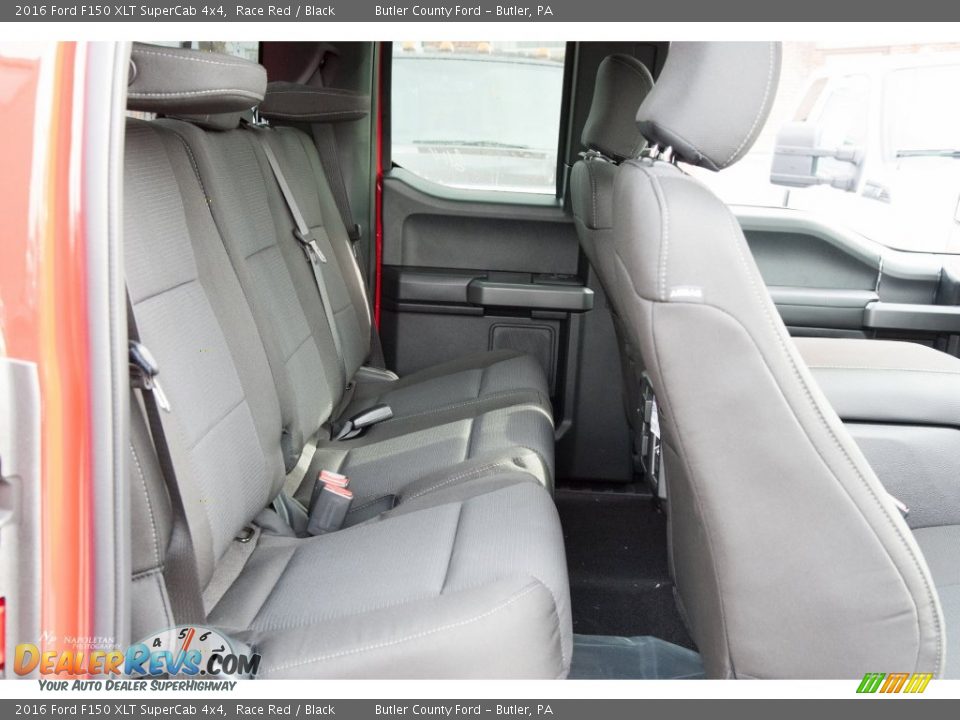2016 Ford F150 XLT SuperCab 4x4 Race Red / Black Photo #6