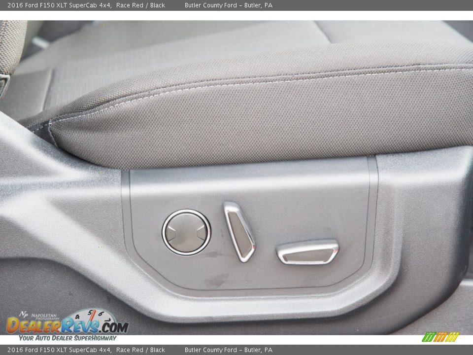 2016 Ford F150 XLT SuperCab 4x4 Race Red / Black Photo #8