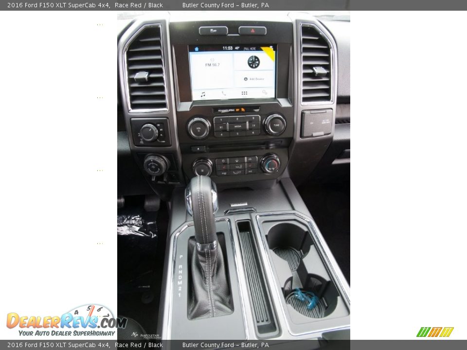 2016 Ford F150 XLT SuperCab 4x4 Race Red / Black Photo #10