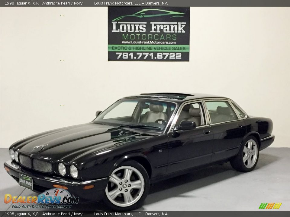 1998 Jaguar XJ XJR Anthracite Pearl / Ivory Photo #4