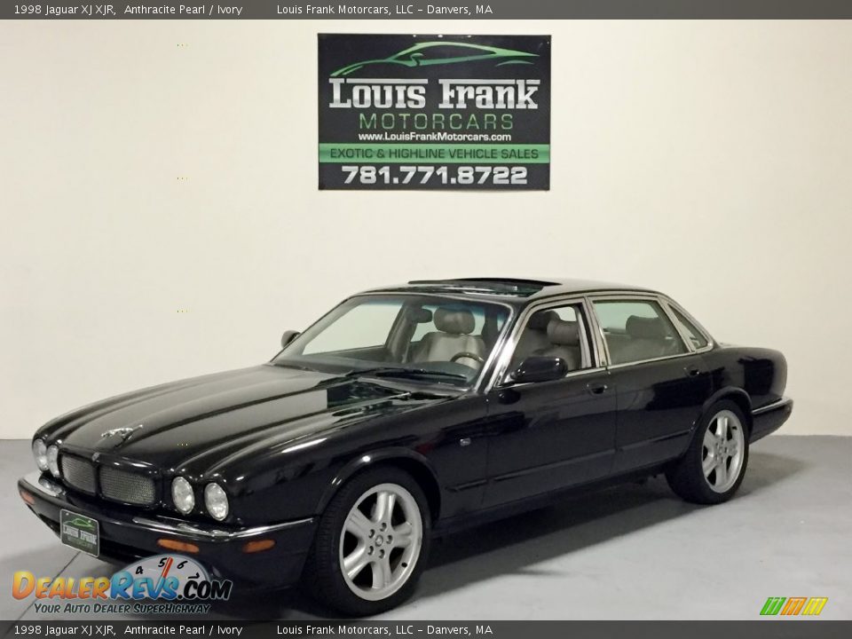 1998 Jaguar XJ XJR Anthracite Pearl / Ivory Photo #20