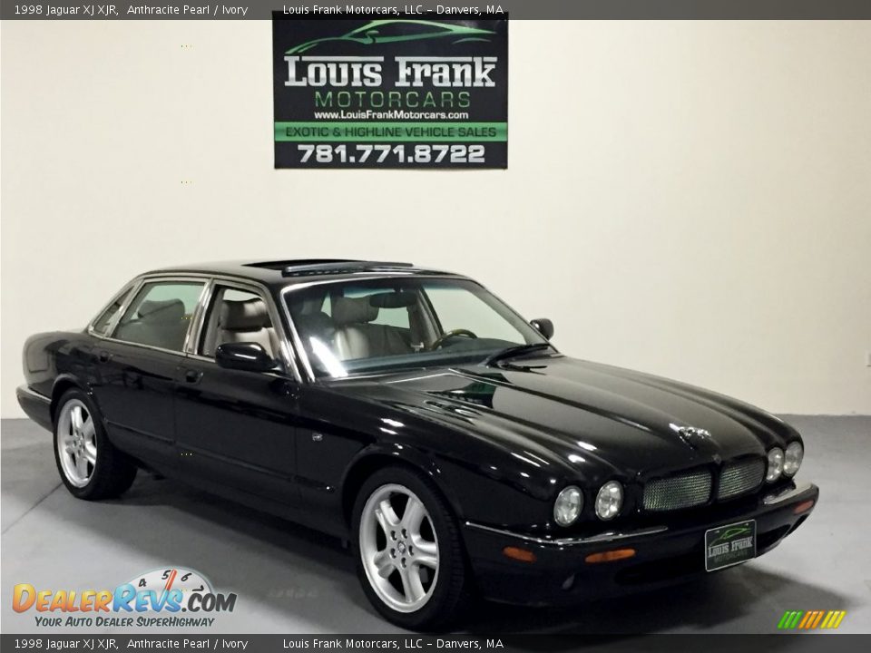 1998 Jaguar XJ XJR Anthracite Pearl / Ivory Photo #21