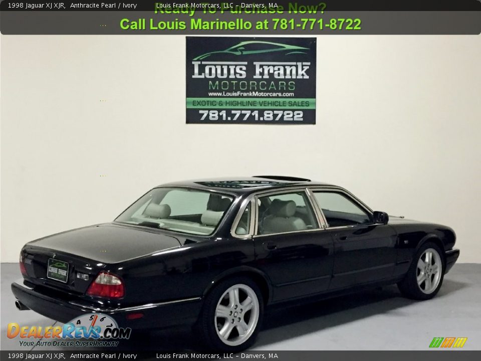 1998 Jaguar XJ XJR Anthracite Pearl / Ivory Photo #23