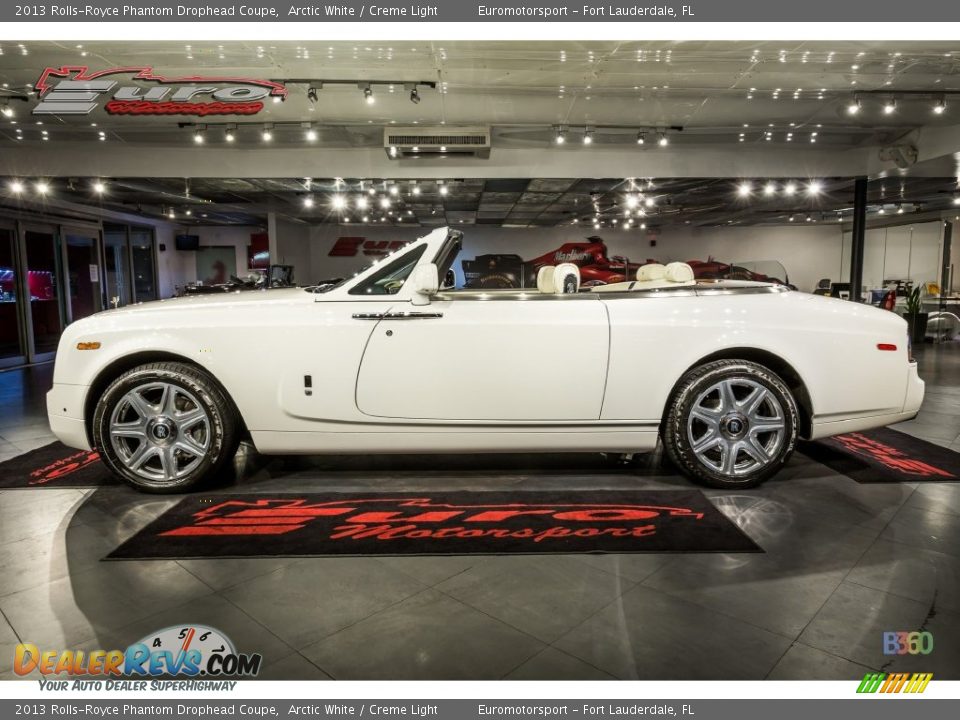 2013 Rolls-Royce Phantom Drophead Coupe Arctic White / Creme Light Photo #8