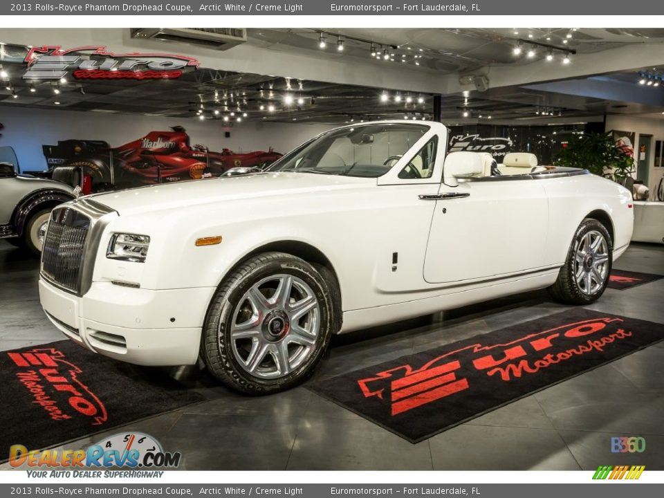 2013 Rolls-Royce Phantom Drophead Coupe Arctic White / Creme Light Photo #9