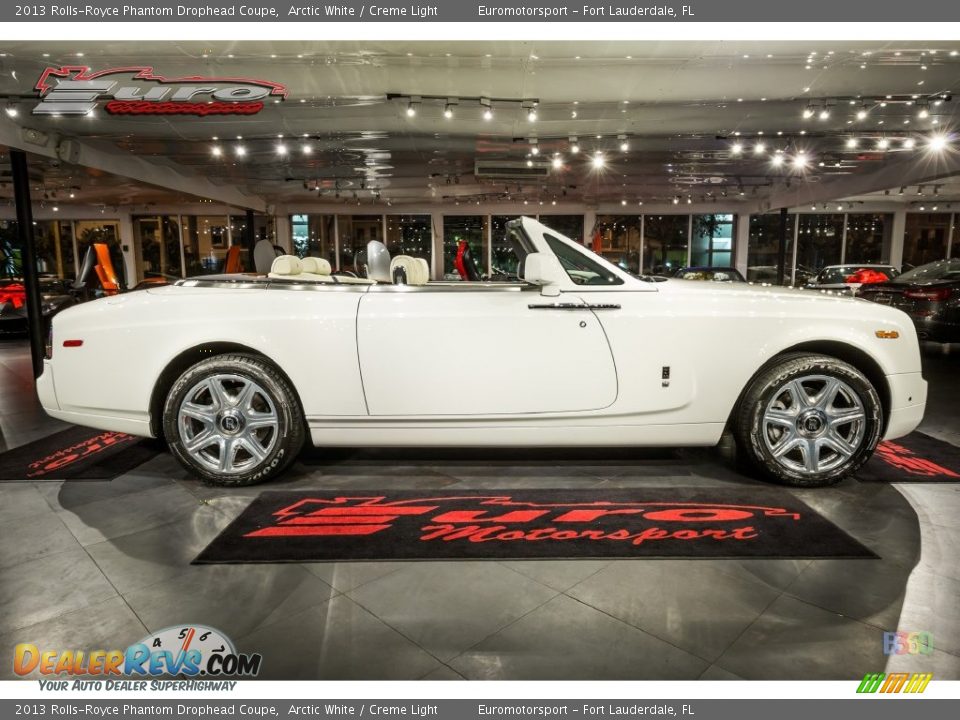 2013 Rolls-Royce Phantom Drophead Coupe Arctic White / Creme Light Photo #12