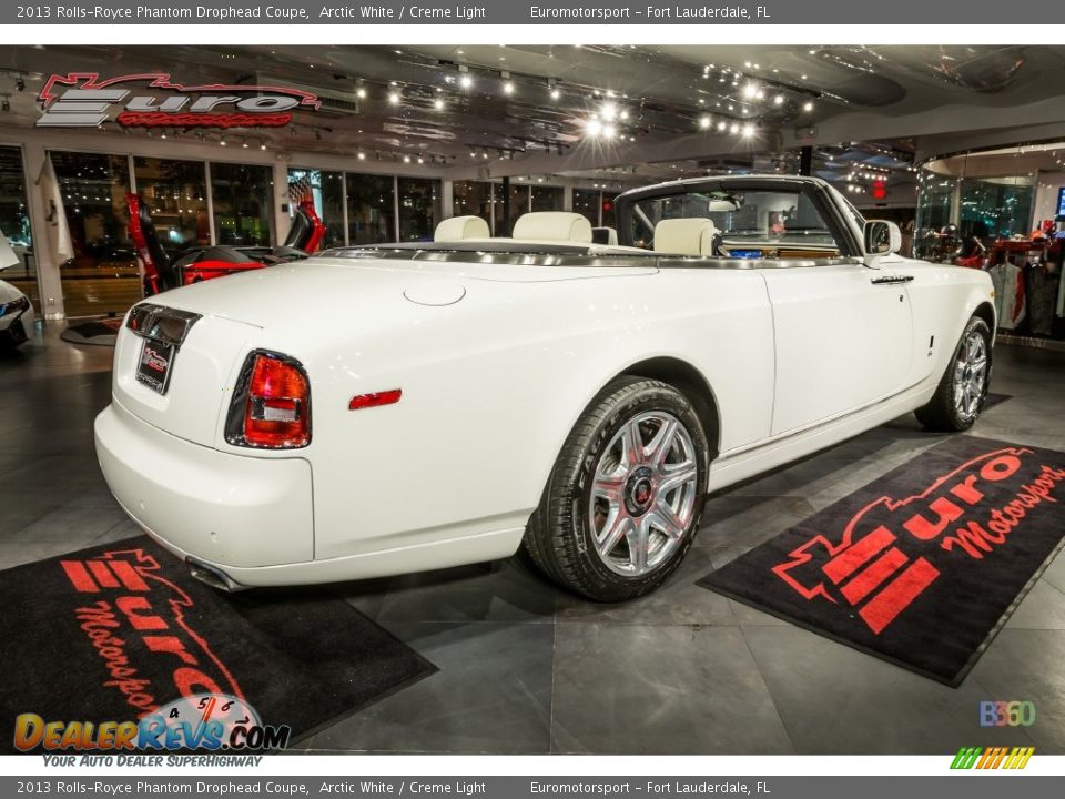 2013 Rolls-Royce Phantom Drophead Coupe Arctic White / Creme Light Photo #13