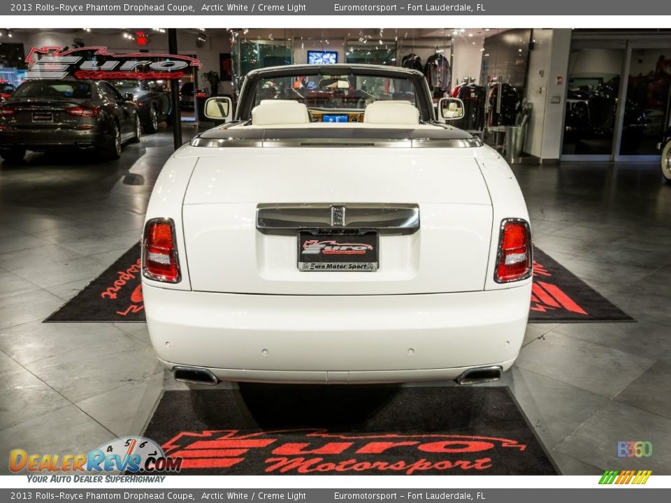 2013 Rolls-Royce Phantom Drophead Coupe Arctic White / Creme Light Photo #14