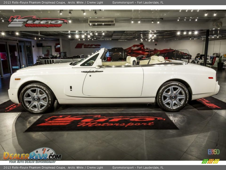 2013 Rolls-Royce Phantom Drophead Coupe Arctic White / Creme Light Photo #16