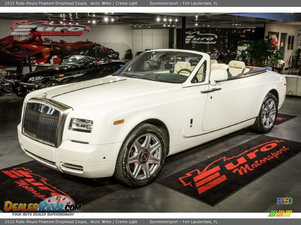 2013 Rolls-Royce Phantom Drophead Coupe Arctic White / Creme Light Photo #17