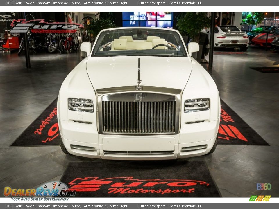 2013 Rolls-Royce Phantom Drophead Coupe Arctic White / Creme Light Photo #18