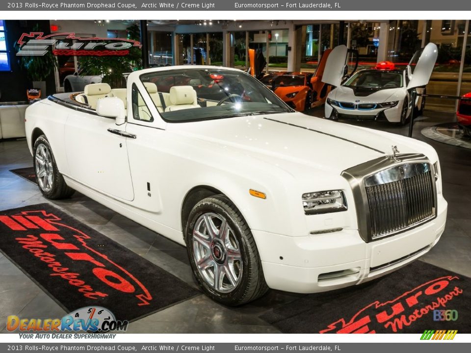 2013 Rolls-Royce Phantom Drophead Coupe Arctic White / Creme Light Photo #19