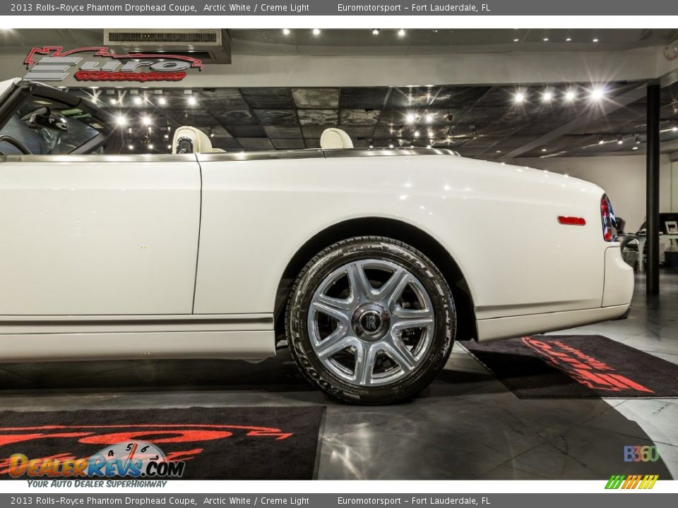 2013 Rolls-Royce Phantom Drophead Coupe Arctic White / Creme Light Photo #25