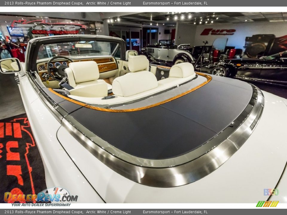 2013 Rolls-Royce Phantom Drophead Coupe Arctic White / Creme Light Photo #30