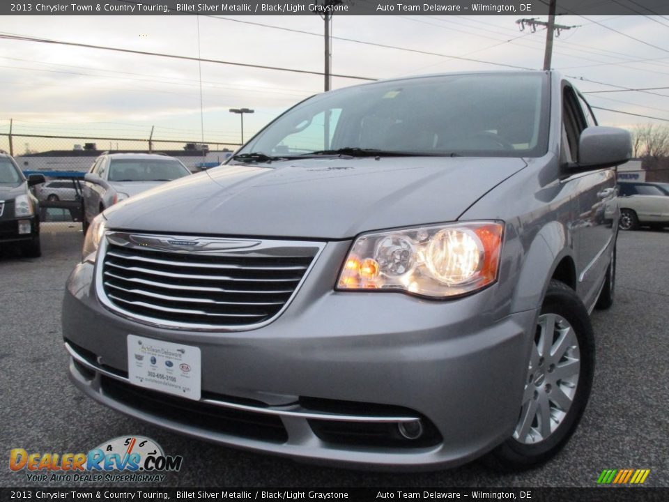 2013 Chrysler Town & Country Touring Billet Silver Metallic / Black/Light Graystone Photo #2