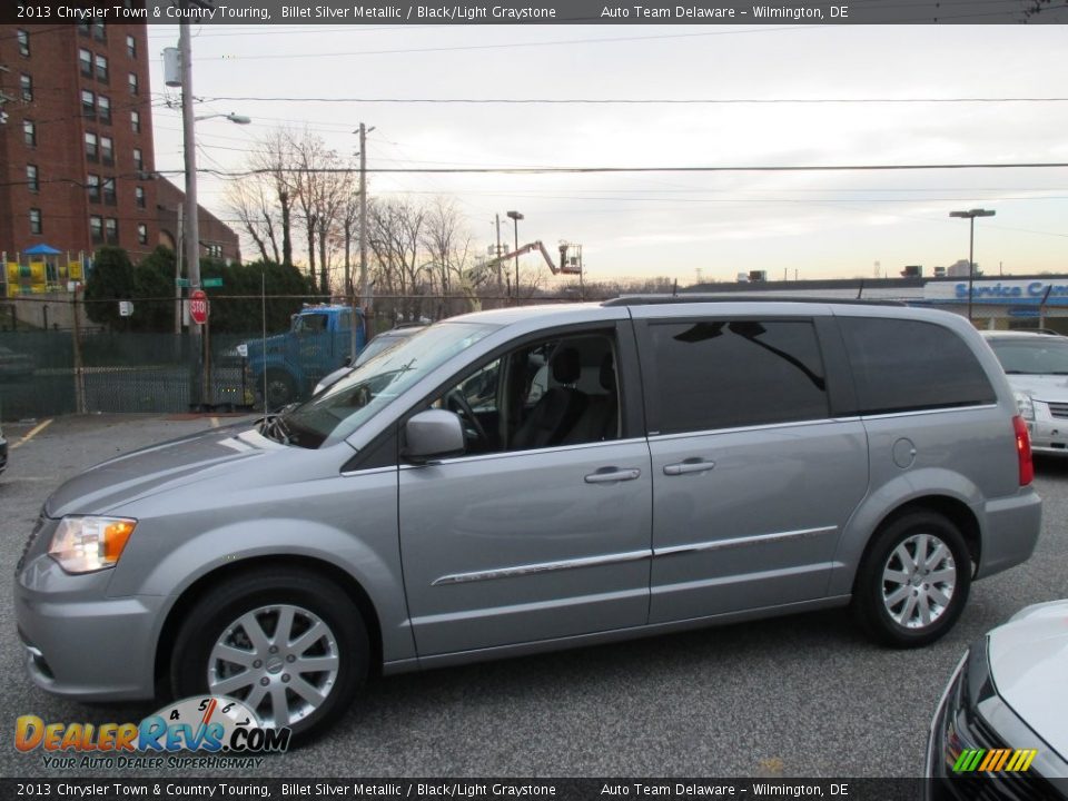 2013 Chrysler Town & Country Touring Billet Silver Metallic / Black/Light Graystone Photo #3