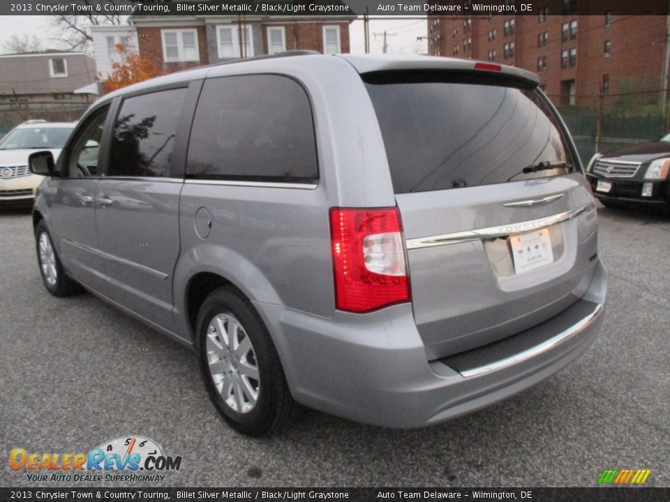 2013 Chrysler Town & Country Touring Billet Silver Metallic / Black/Light Graystone Photo #4