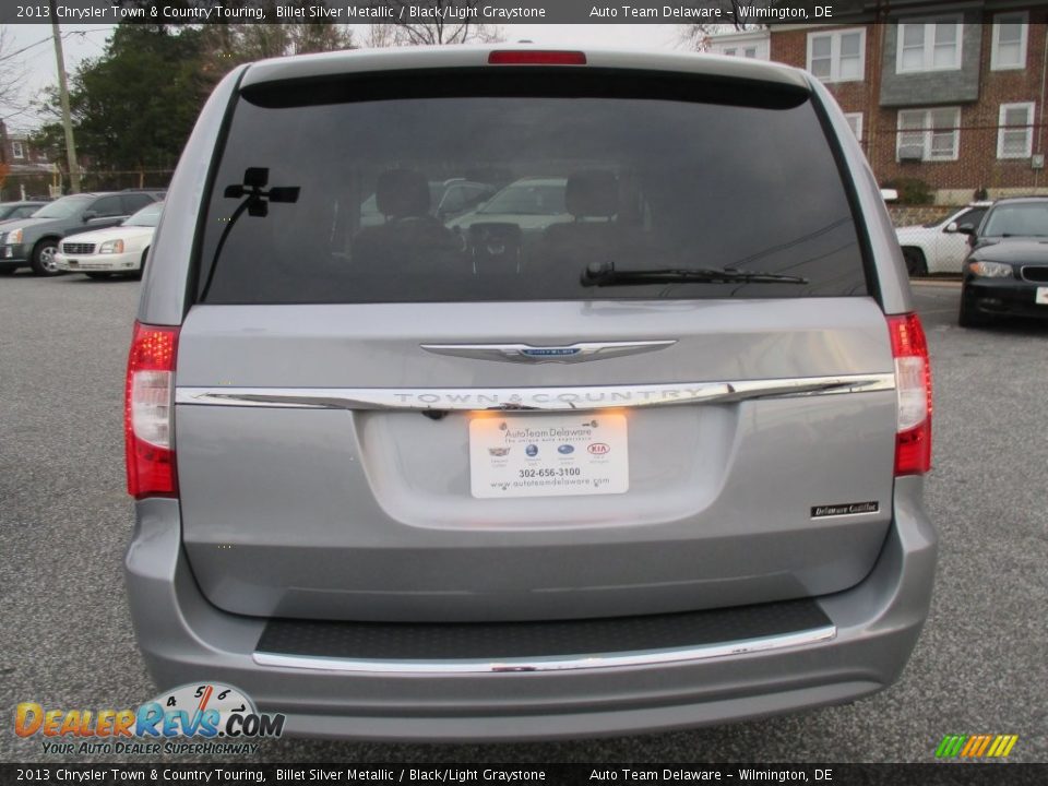 2013 Chrysler Town & Country Touring Billet Silver Metallic / Black/Light Graystone Photo #5