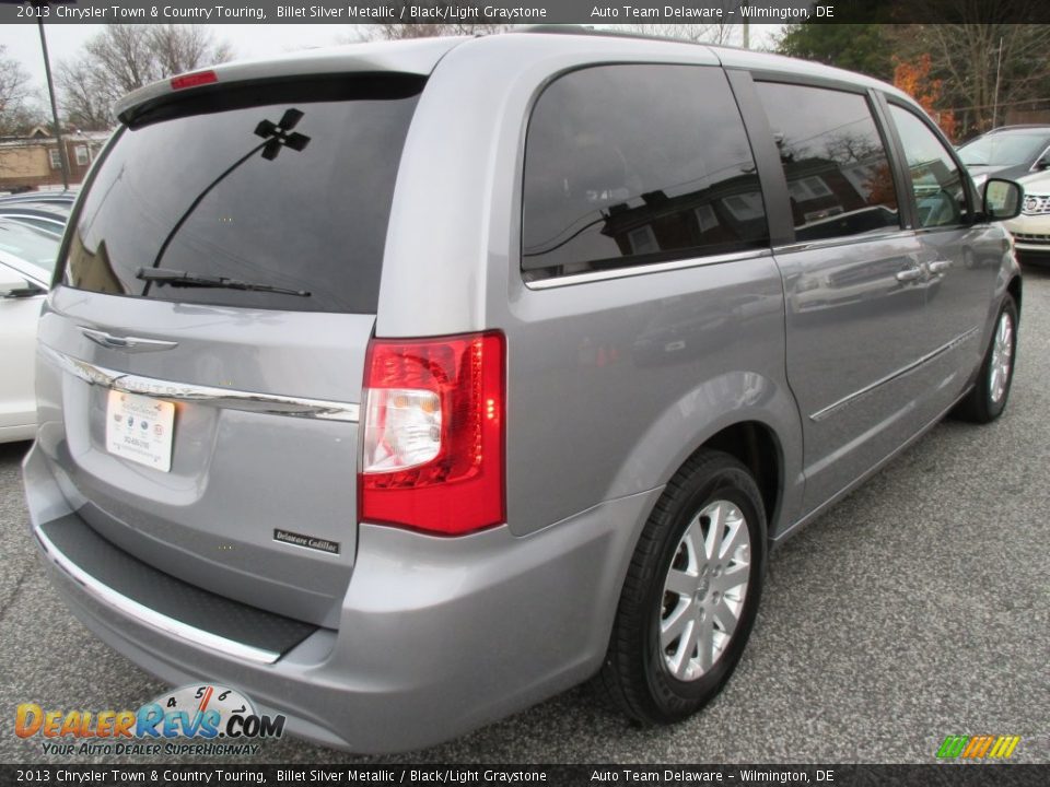 2013 Chrysler Town & Country Touring Billet Silver Metallic / Black/Light Graystone Photo #6
