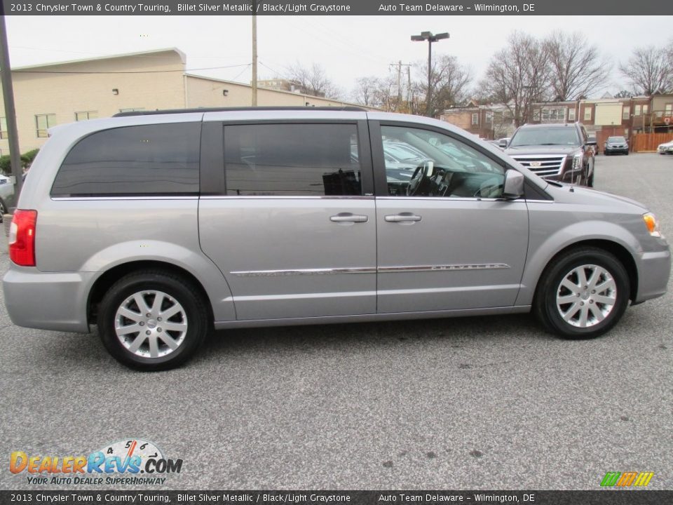 2013 Chrysler Town & Country Touring Billet Silver Metallic / Black/Light Graystone Photo #7