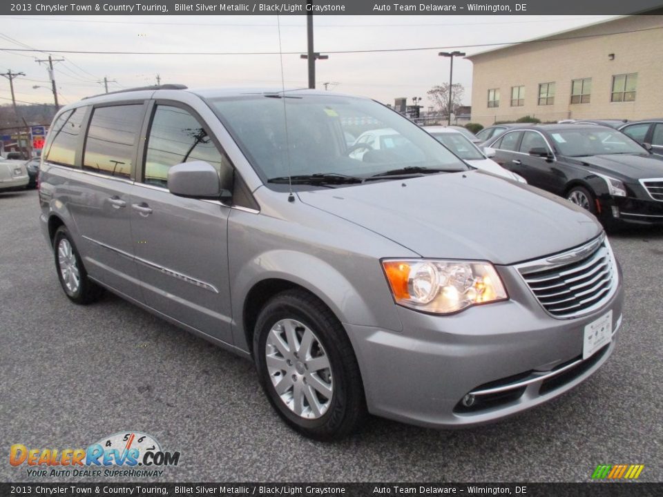 2013 Chrysler Town & Country Touring Billet Silver Metallic / Black/Light Graystone Photo #8