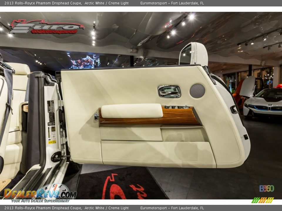 2013 Rolls-Royce Phantom Drophead Coupe Arctic White / Creme Light Photo #40