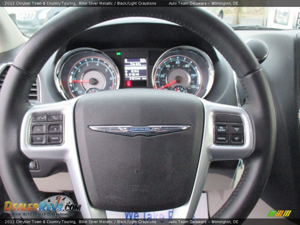 2013 Chrysler Town & Country Touring Billet Silver Metallic / Black/Light Graystone Photo #11