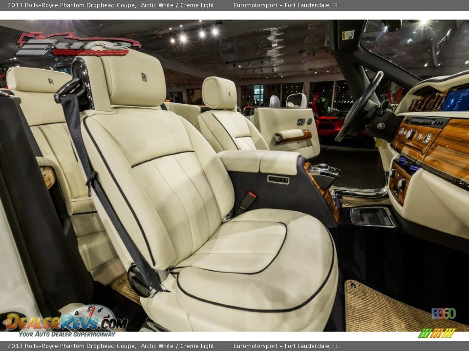 2013 Rolls-Royce Phantom Drophead Coupe Arctic White / Creme Light Photo #42
