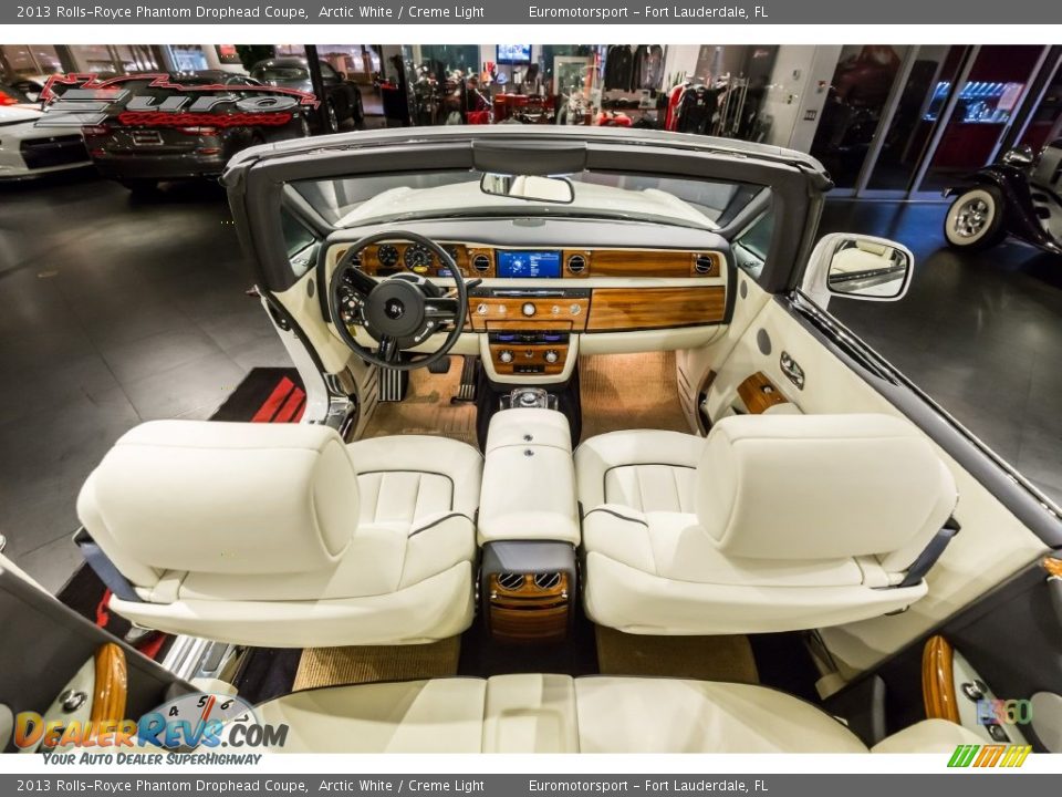 2013 Rolls-Royce Phantom Drophead Coupe Arctic White / Creme Light Photo #44