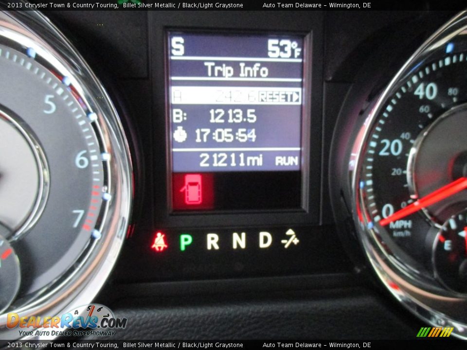 2013 Chrysler Town & Country Touring Billet Silver Metallic / Black/Light Graystone Photo #14