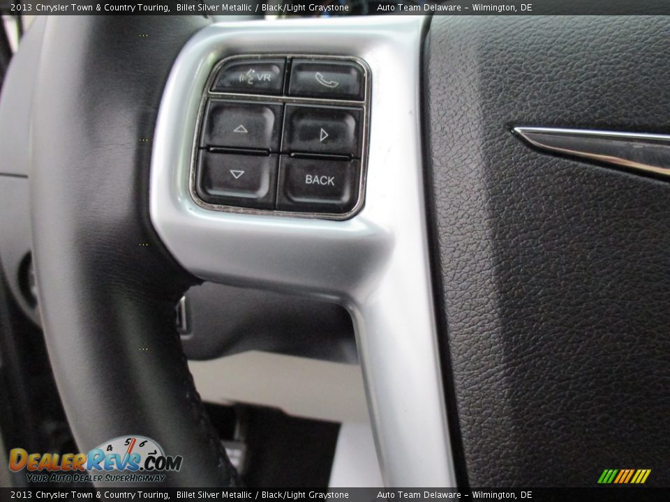 2013 Chrysler Town & Country Touring Billet Silver Metallic / Black/Light Graystone Photo #15