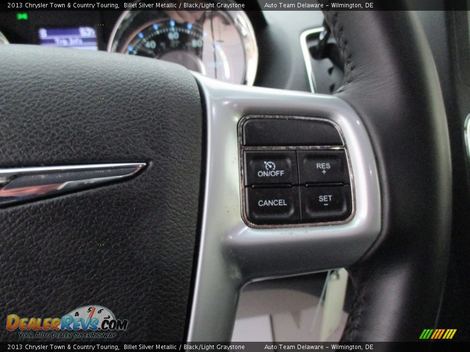2013 Chrysler Town & Country Touring Billet Silver Metallic / Black/Light Graystone Photo #16