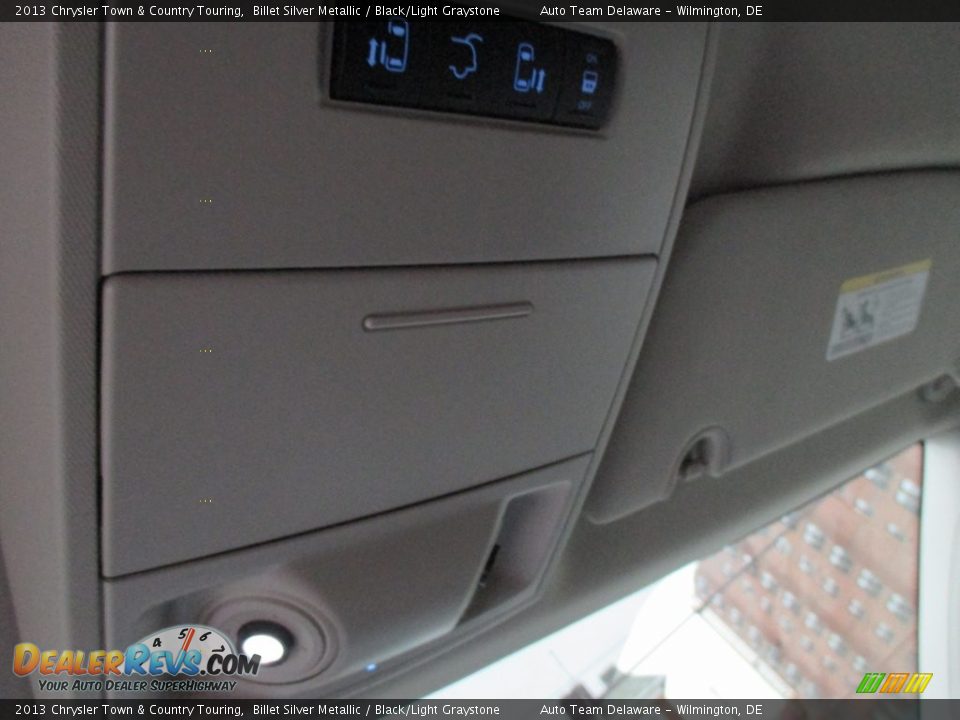 2013 Chrysler Town & Country Touring Billet Silver Metallic / Black/Light Graystone Photo #20