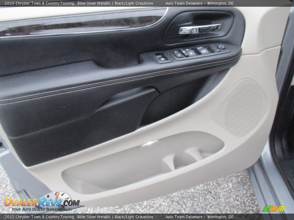 2013 Chrysler Town & Country Touring Billet Silver Metallic / Black/Light Graystone Photo #26