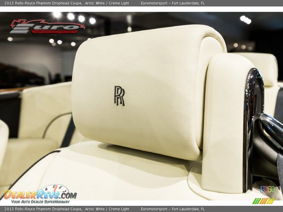 2013 Rolls-Royce Phantom Drophead Coupe Arctic White / Creme Light Photo #57