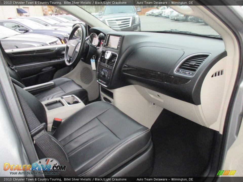 2013 Chrysler Town & Country Touring Billet Silver Metallic / Black/Light Graystone Photo #31