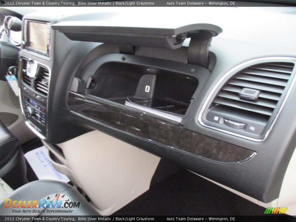 2013 Chrysler Town & Country Touring Billet Silver Metallic / Black/Light Graystone Photo #33