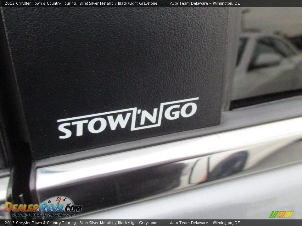 2013 Chrysler Town & Country Touring Billet Silver Metallic / Black/Light Graystone Photo #34
