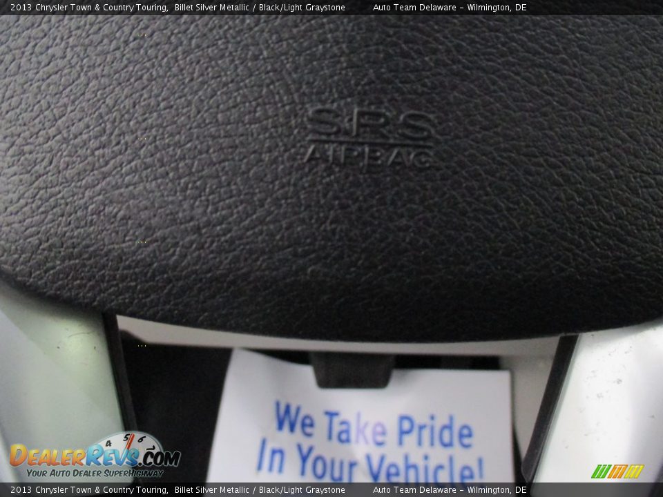 2013 Chrysler Town & Country Touring Billet Silver Metallic / Black/Light Graystone Photo #35