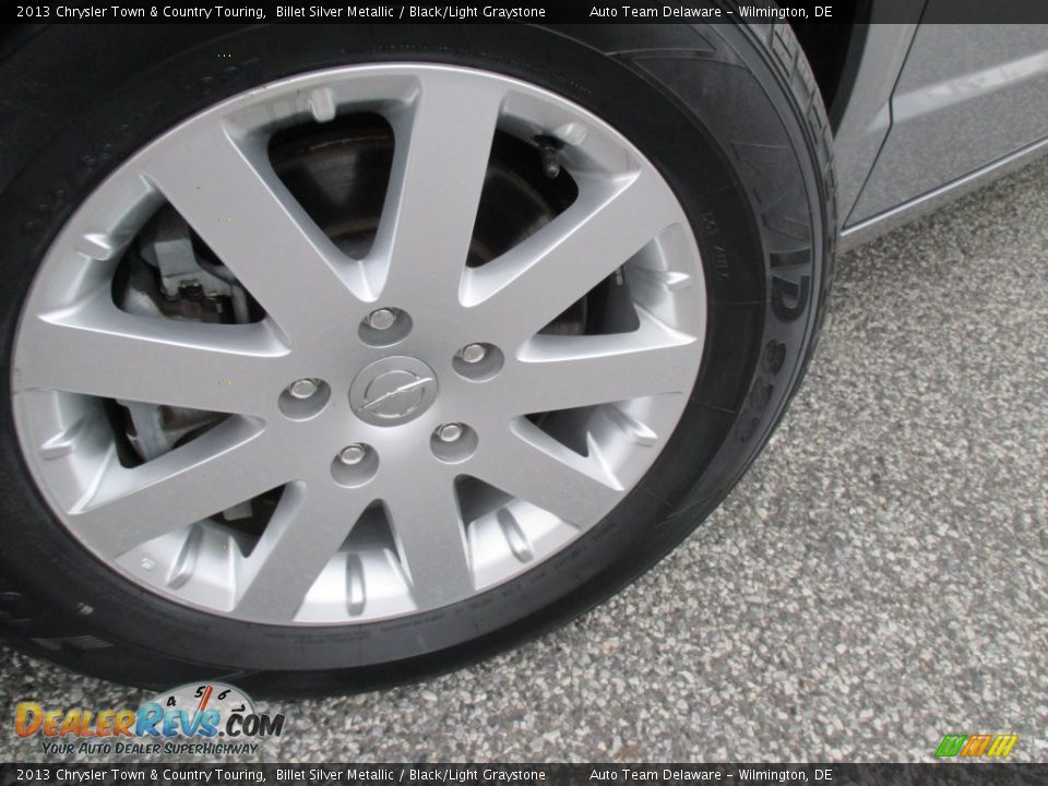 2013 Chrysler Town & Country Touring Billet Silver Metallic / Black/Light Graystone Photo #36