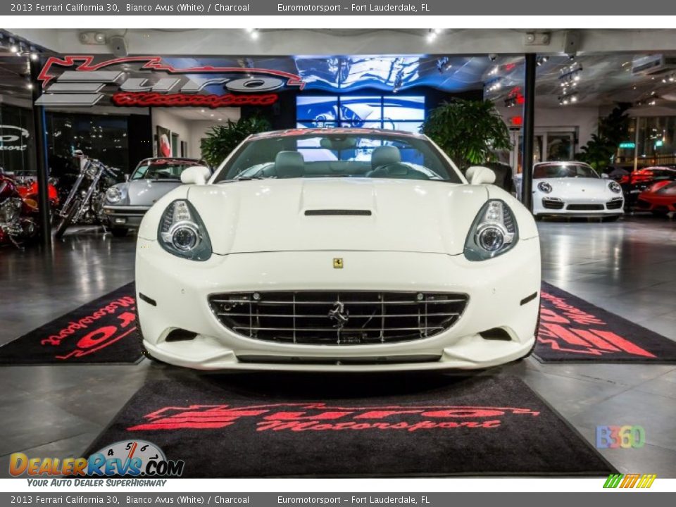 2013 Ferrari California 30 Bianco Avus (White) / Charcoal Photo #3