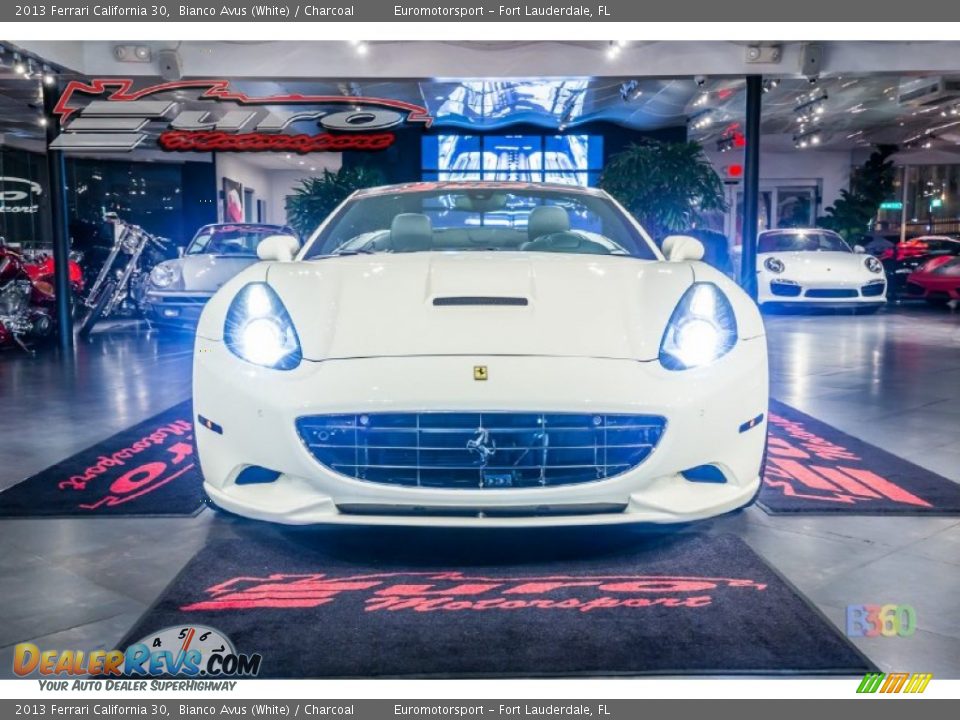 2013 Ferrari California 30 Bianco Avus (White) / Charcoal Photo #4